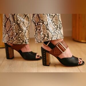 The Office Of Angela Scott Ms. Nellie in Black and Cognac